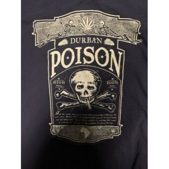 Seven Leaf high life roll one ups  size 2XL VINTAGE MARIJUANA T SHIRT - Picture 3 of 4